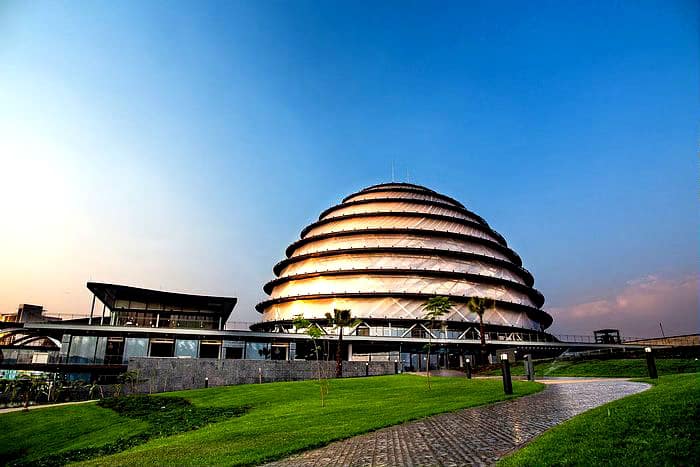 Kigali Rwanda city view — Day 7 return
